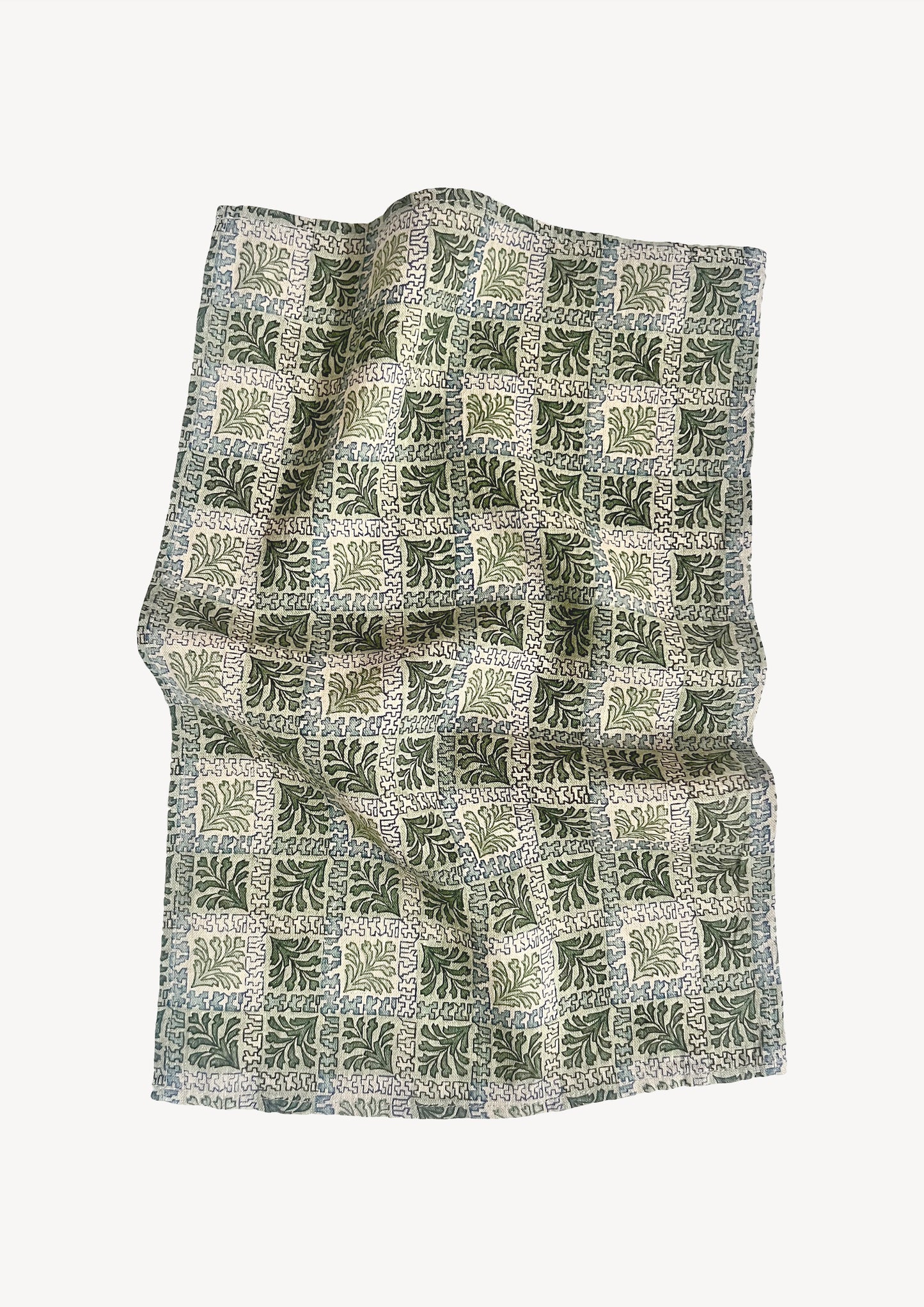 Evergreen Check - Tea Towel