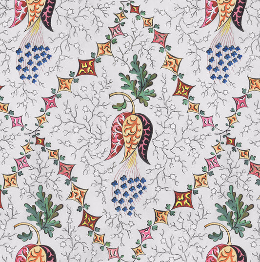 Harlequin wallpaper in folk