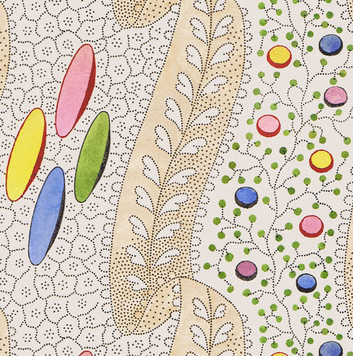 Bon bon wallpaper in candy colours