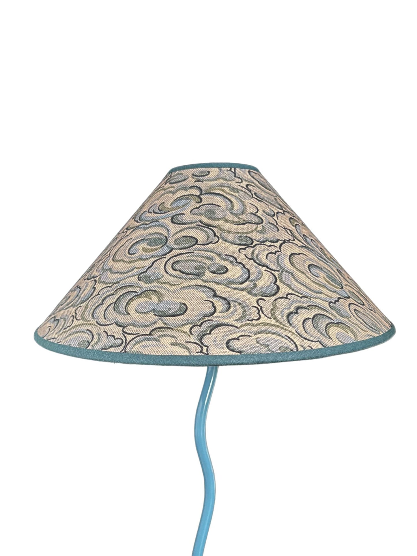 Kumo Clouds Tapered Cone Lampshade (medium)
