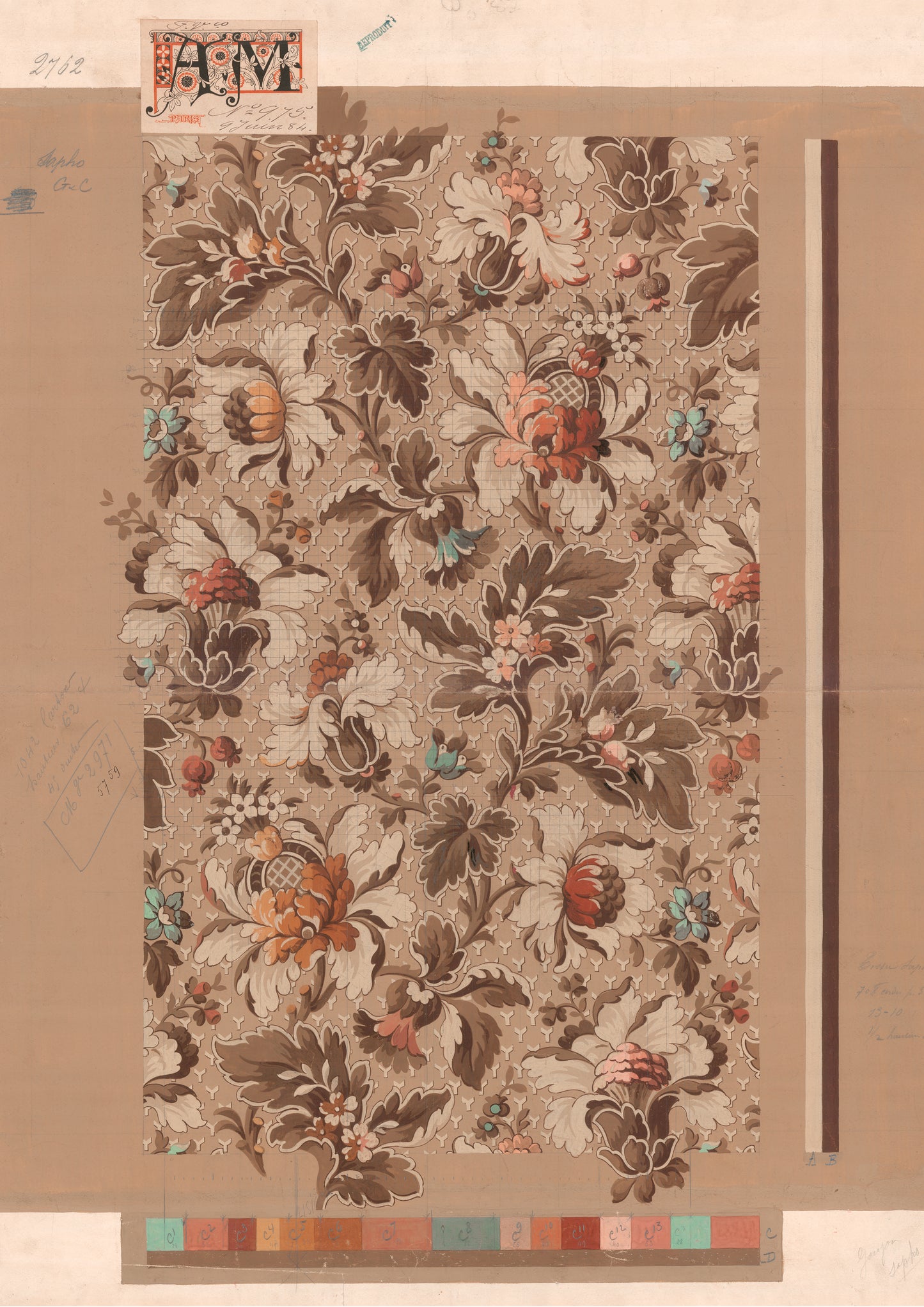 powder symphony print
