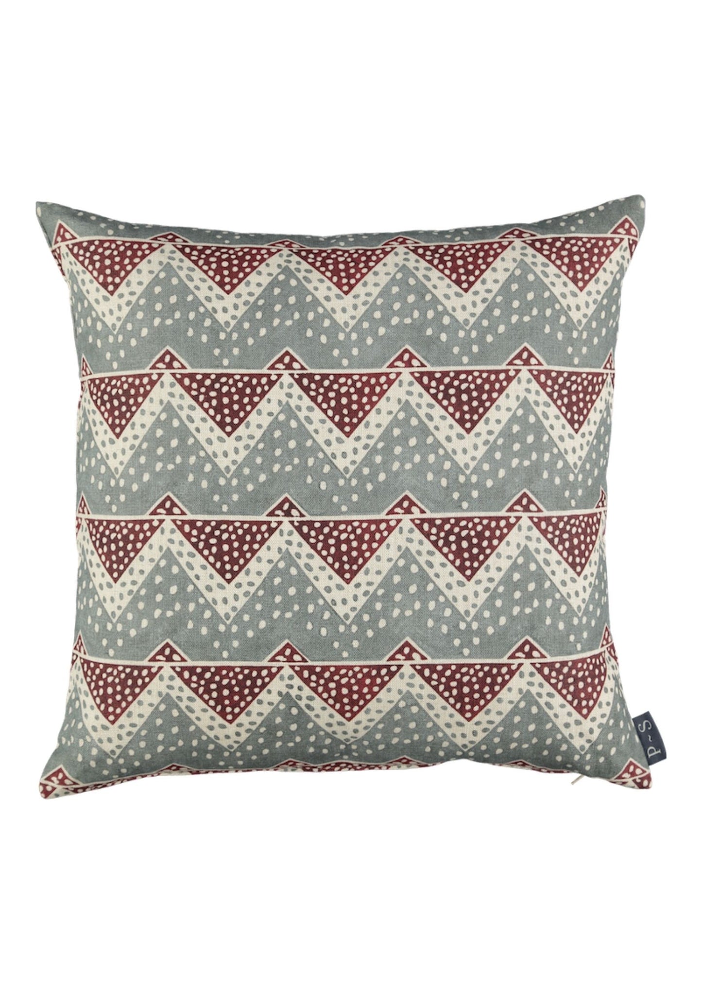 Snow Peaks linen cushion