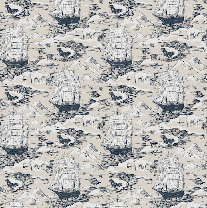 Arctic Quest Wallpaper - Print Sisters