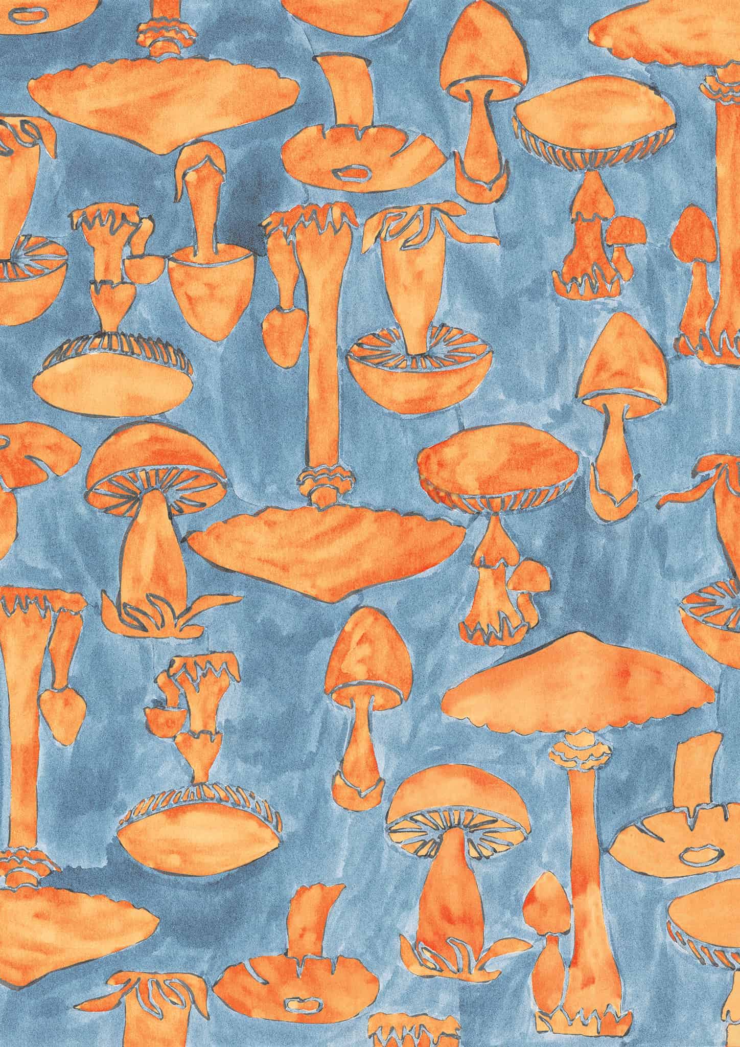 Funghi Friends - Vintage Archive Poster Prints