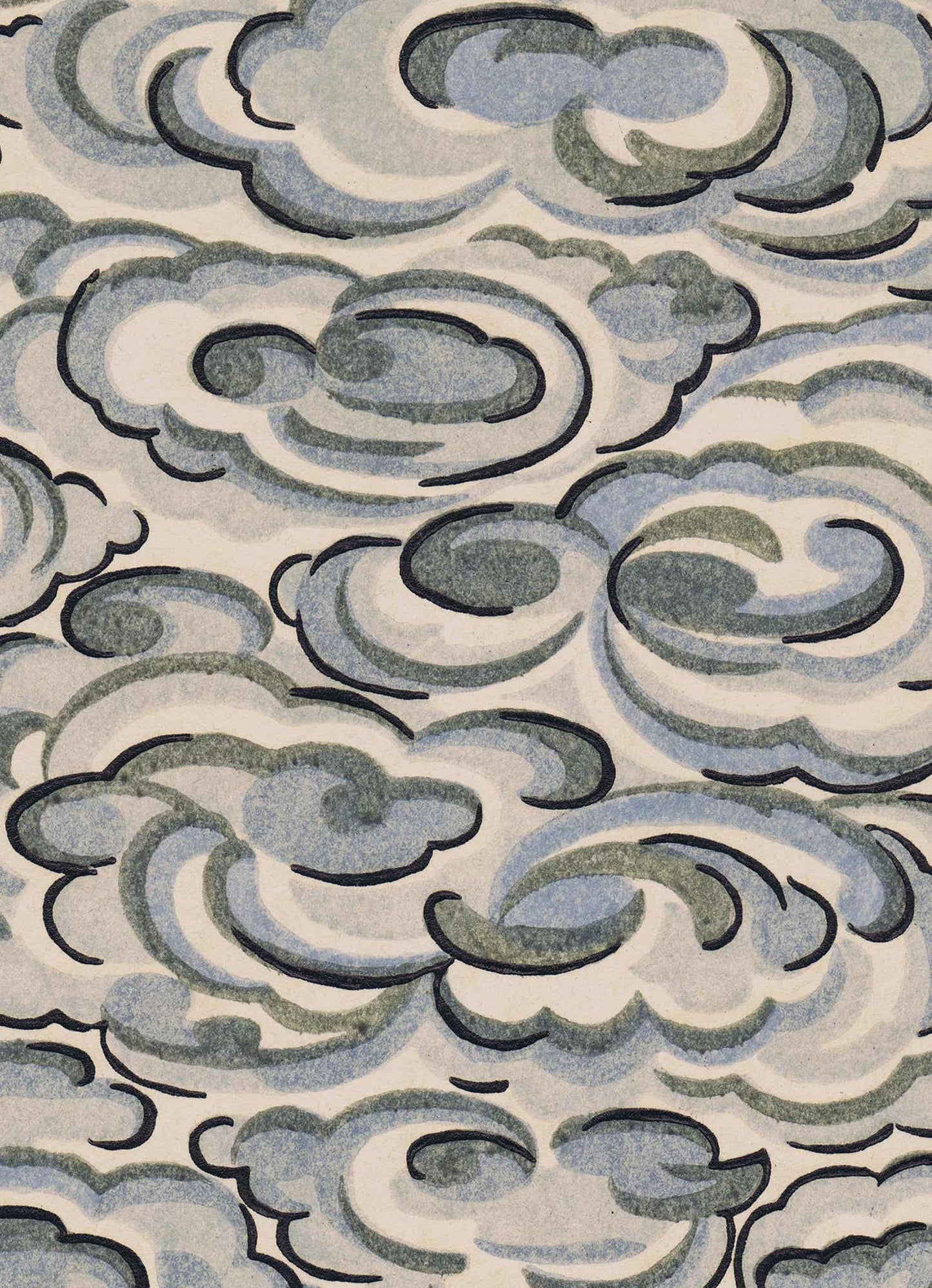Clouds - Vintage Archive Poster Prints