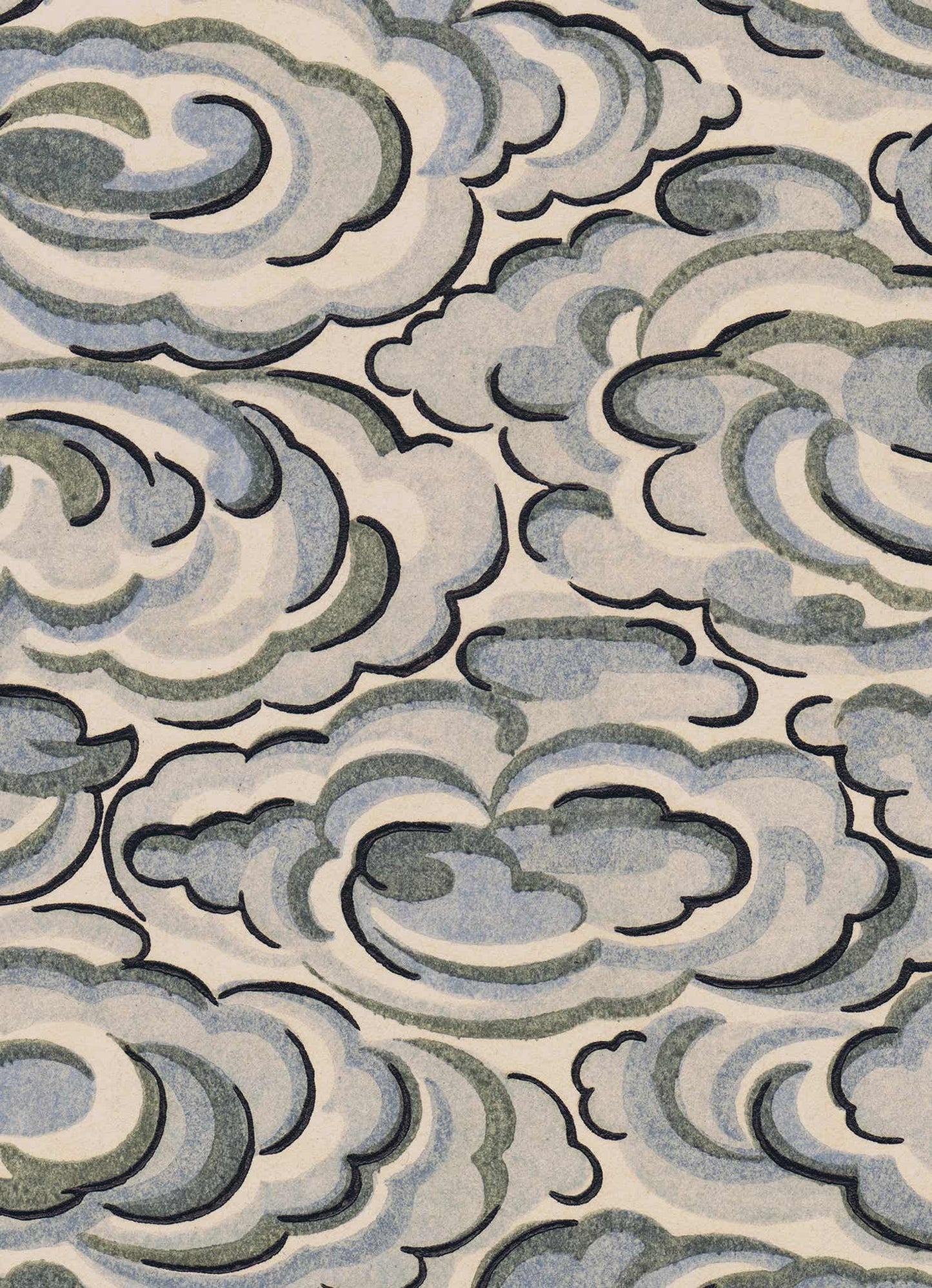 Clouds - Vintage Archive Poster Prints