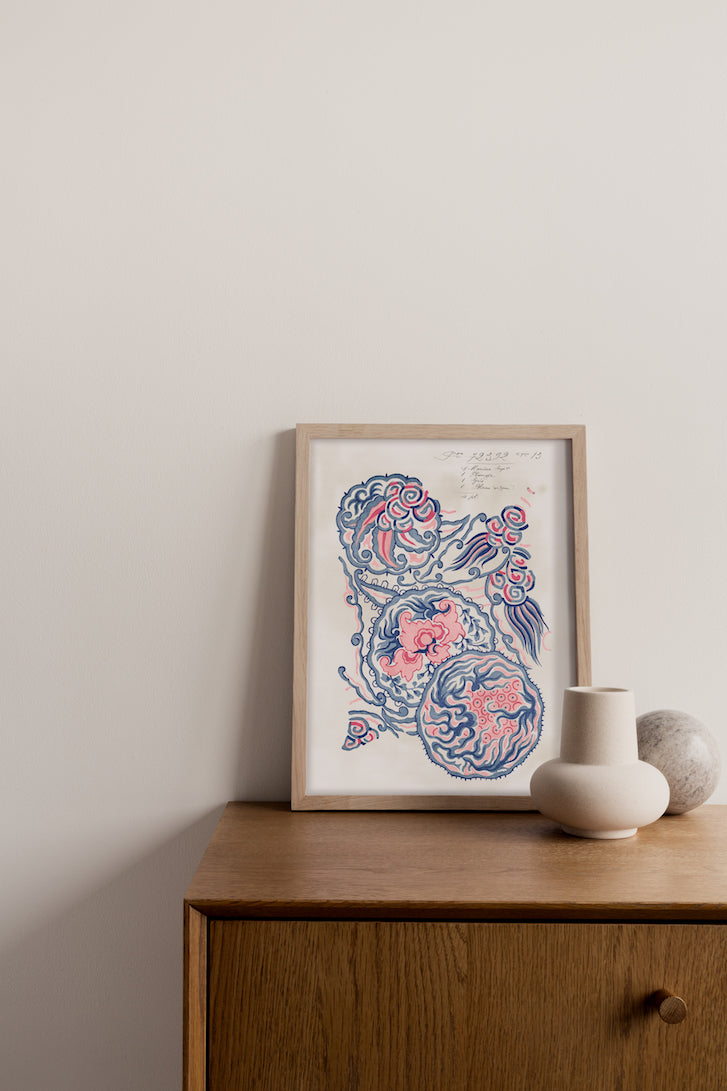 No.063 - Dragon Spirit - Vintage Archive Poster Prints