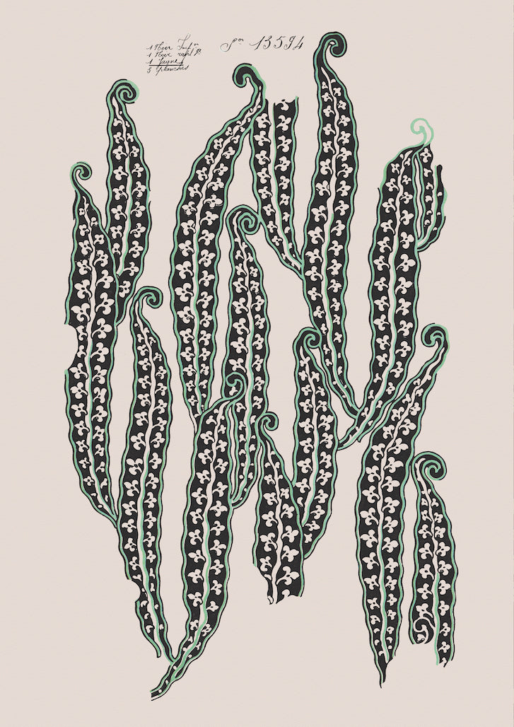 No.067 - Magic Beans II - Vintage Archive Poster Prints