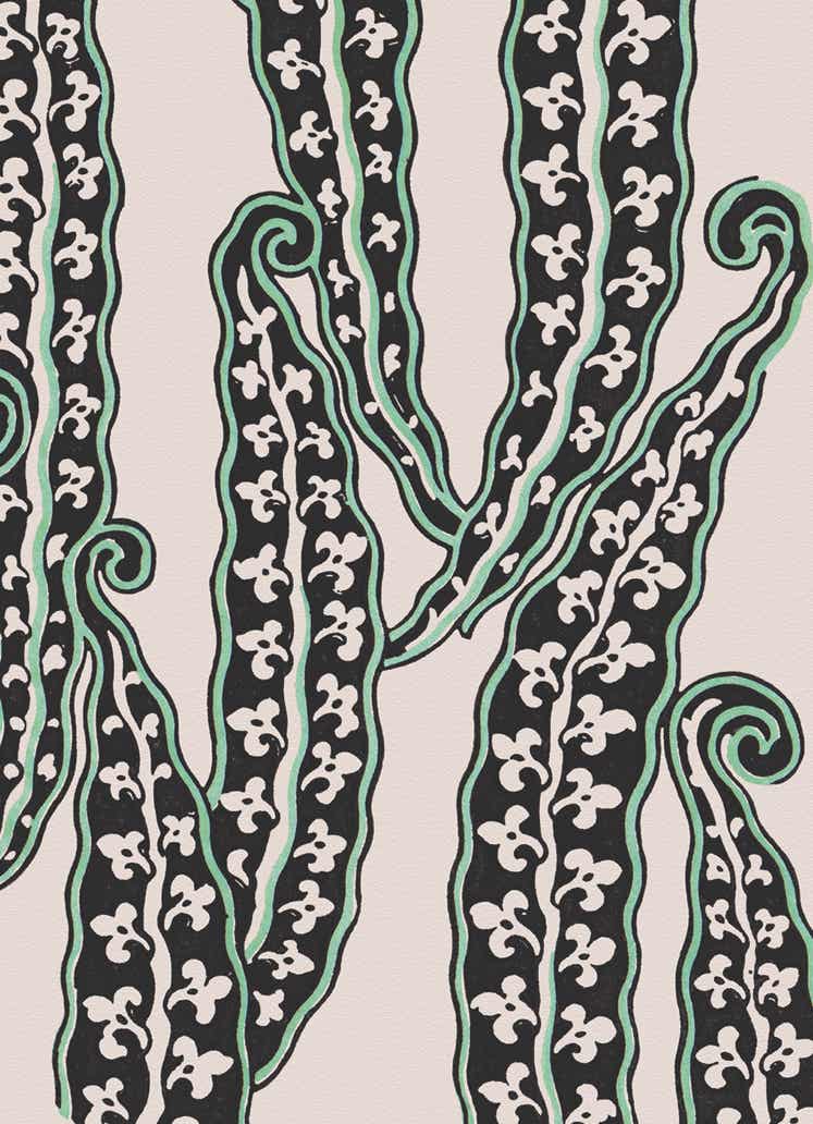 No.067 - Magic Beans II - Vintage Archive Poster Prints