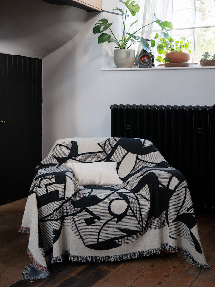 The modernist Woven Blanket