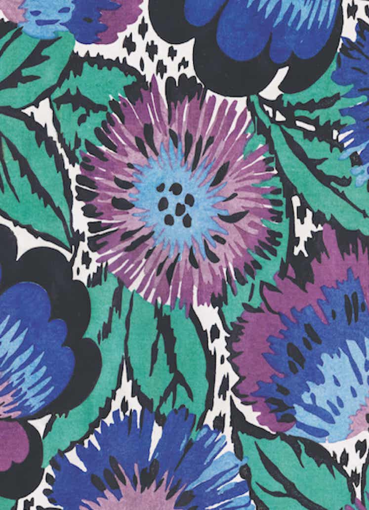 No.038 - Mood Indigo - Vintage Archive Poster Prints