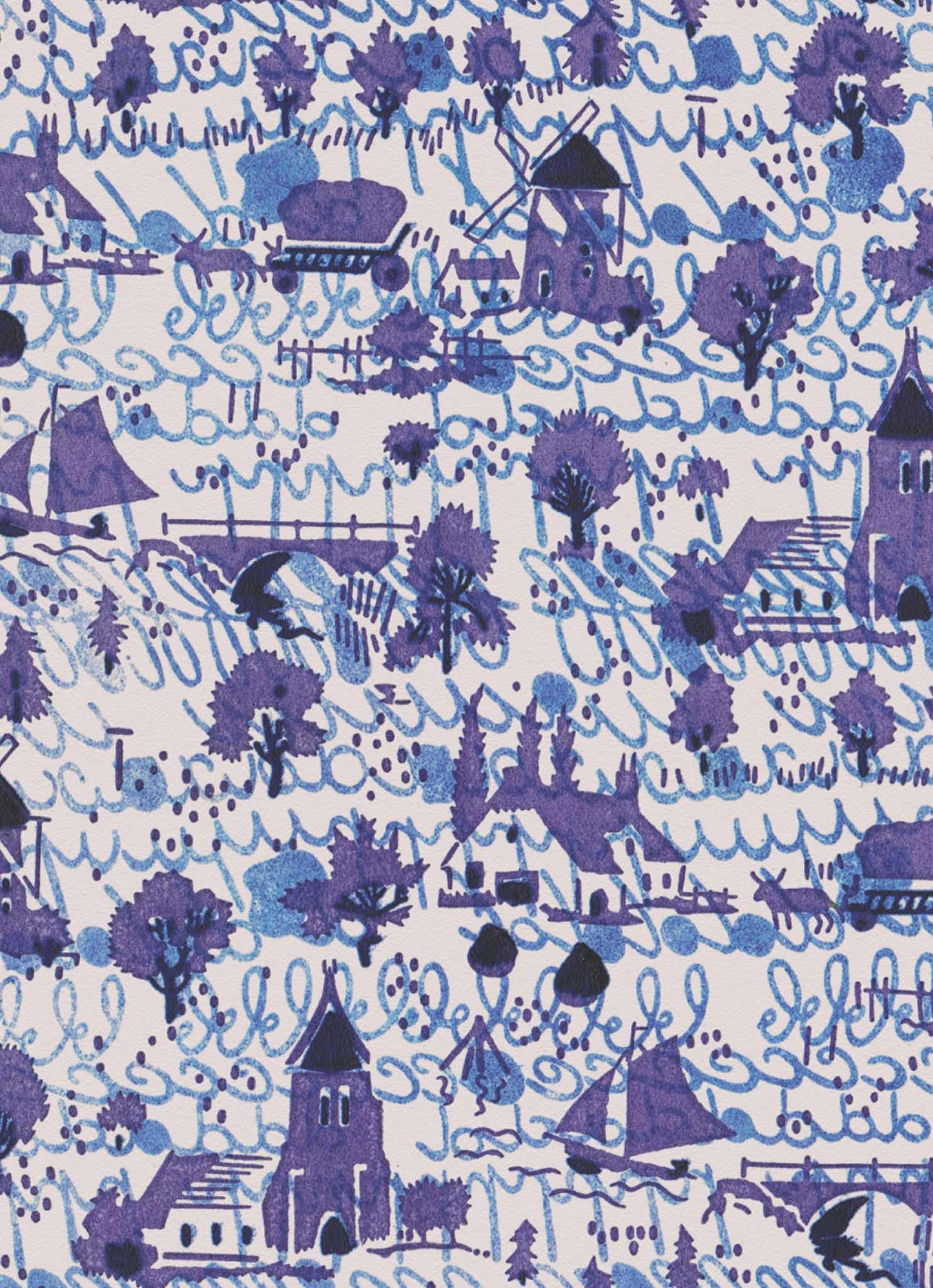 Nordic Blues - Vintage Archive Poster Prints