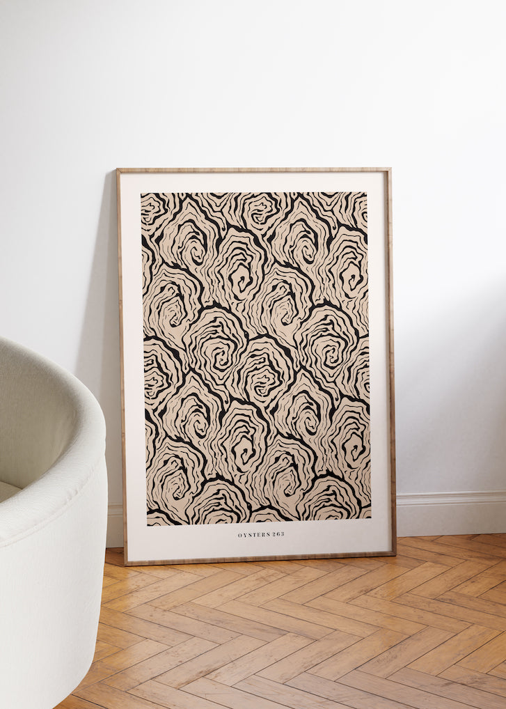 No.082 - Oysters 263 - Vintage Archive Poster Prints