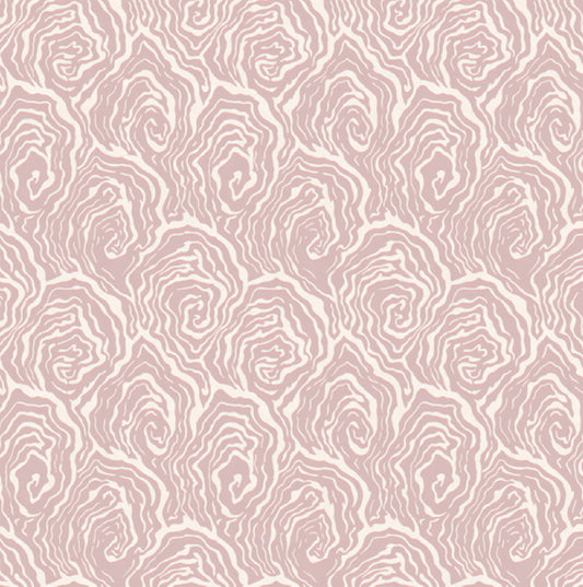 oyster vintage wallpaper in colourway venus pink