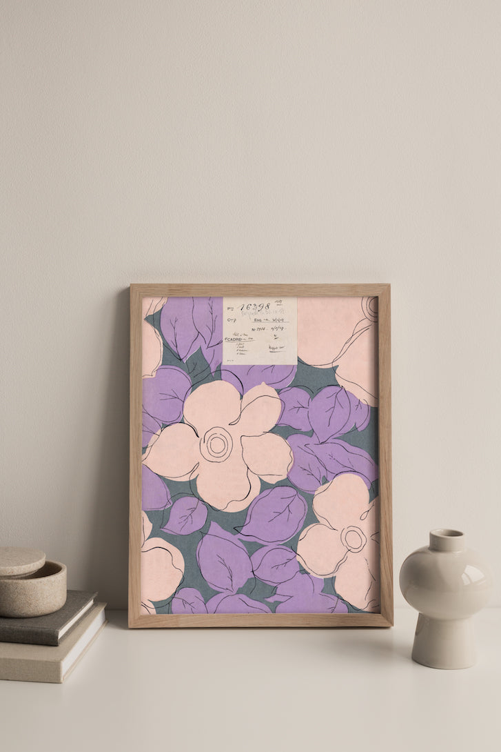 No.062 - Petals - Vintage Archive Poster Prints