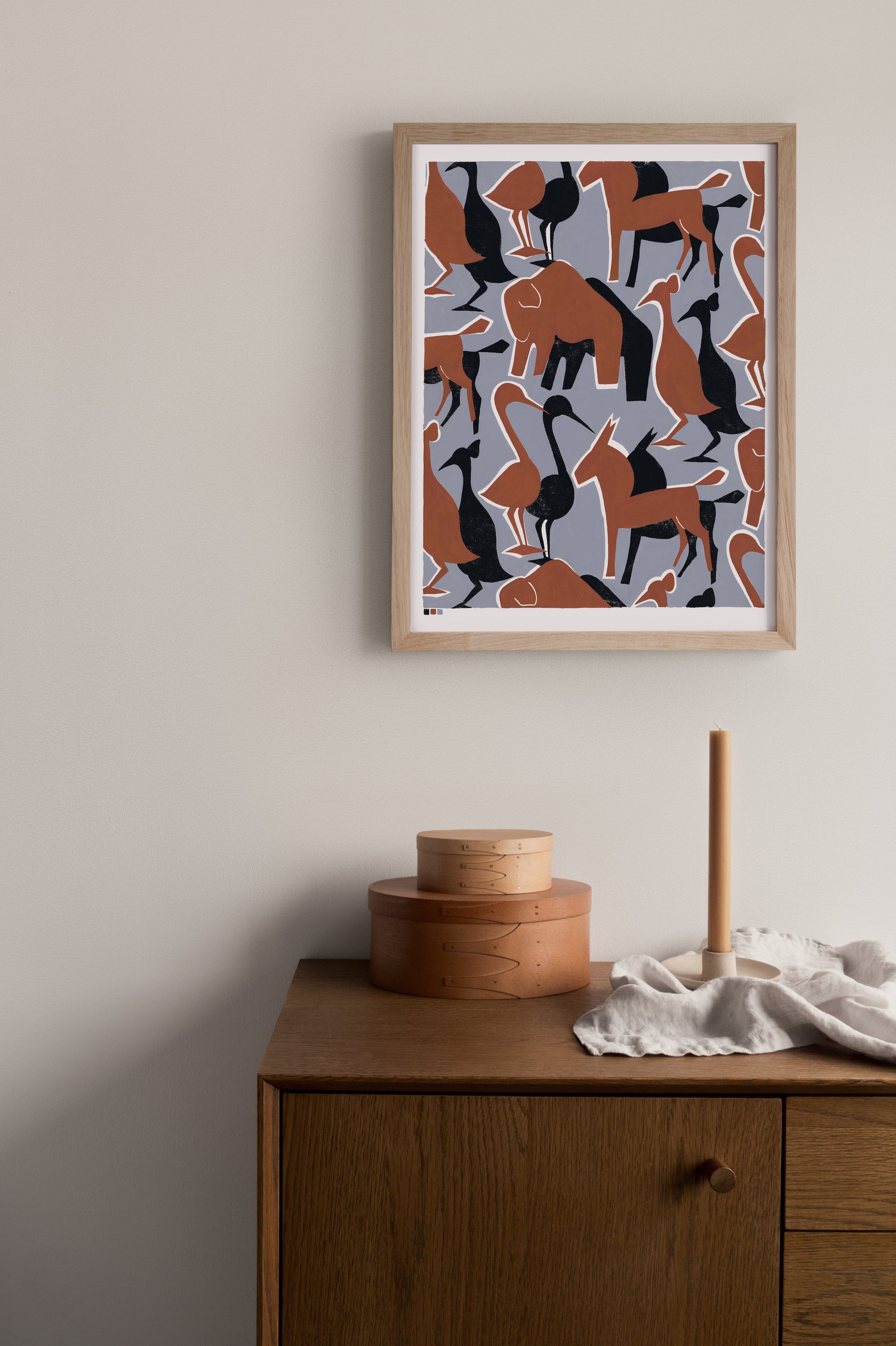 Cutout Safari - Vintage Archive Poster Prints