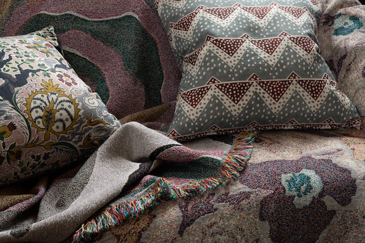 tree of life linen cushion