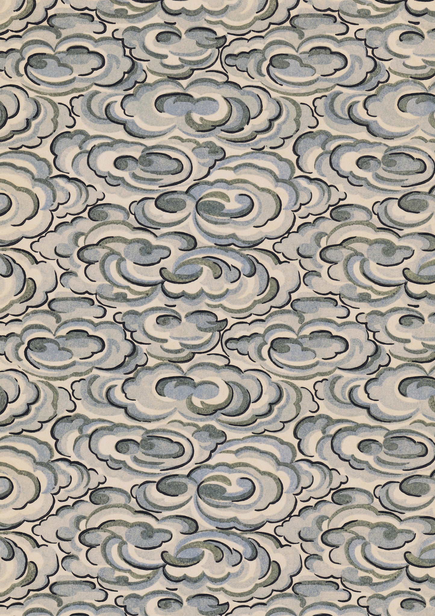 Kumo Clouds - Vintage Archive Poster Prints