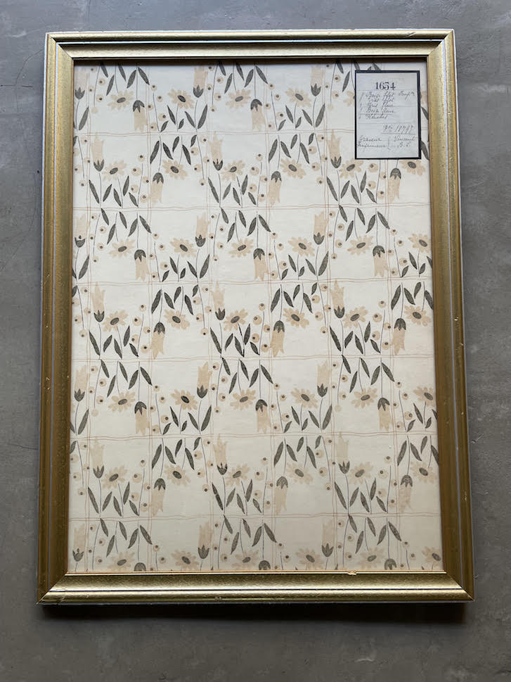 No.087 - Daisy Trellis - Vintage Archive Poster Prints