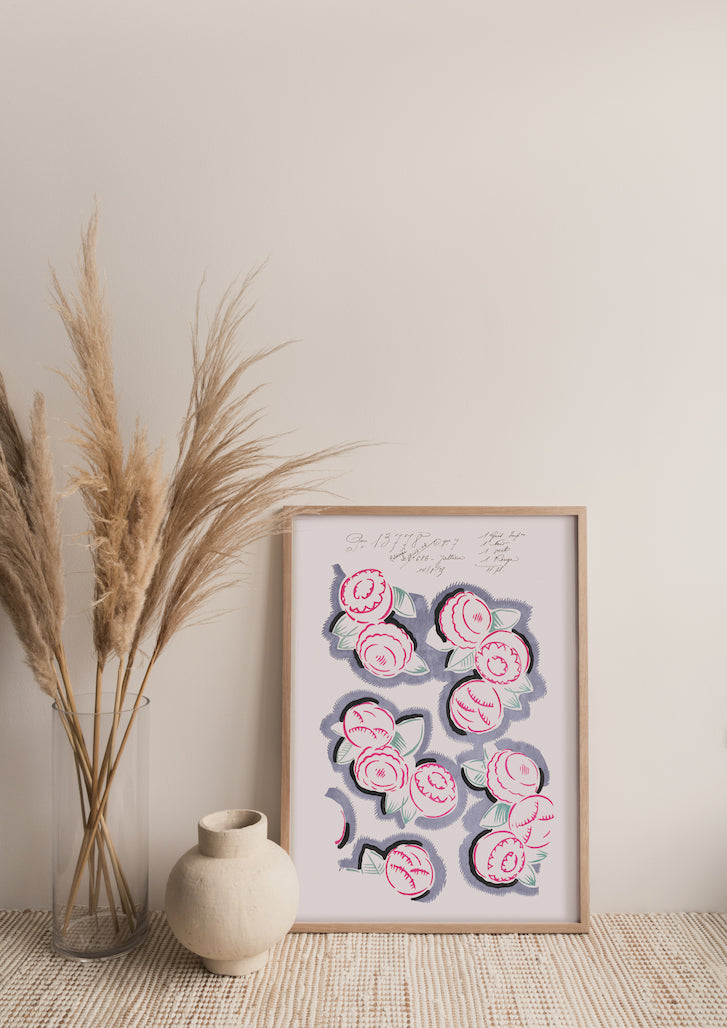 No.086 - Darling Buds - Vintage Archive Poster Prints