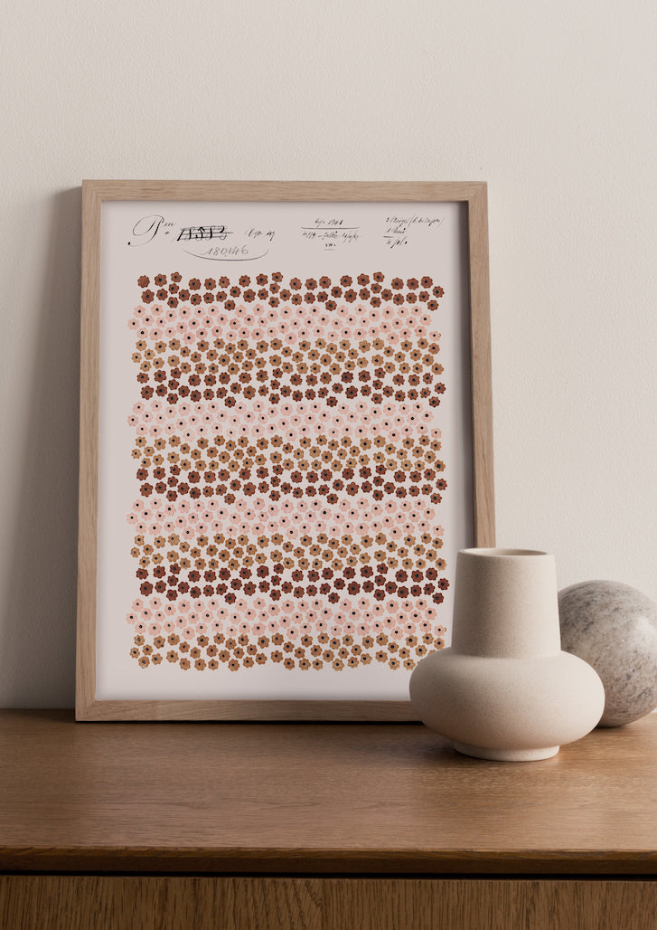 No.092 - Joni Ditsy - Vintage Archive Poster Prints