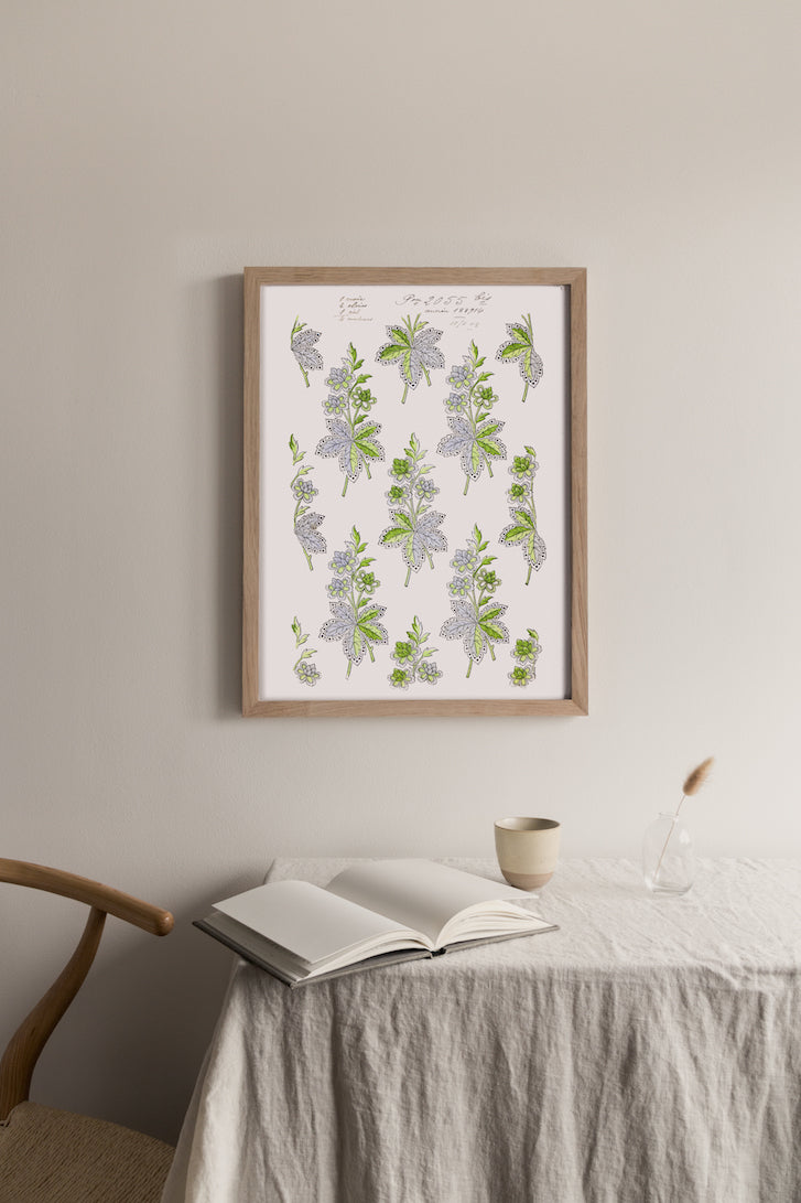 No.070 - Little Green - Vintage Archive Poster Prints