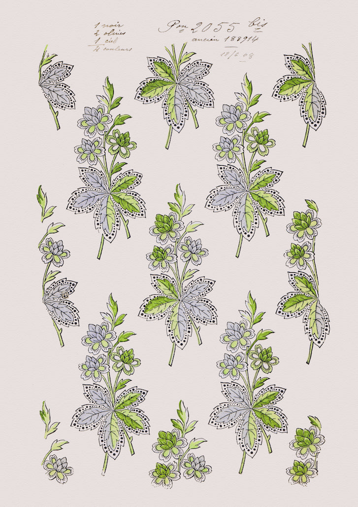 No.070 - Little Green - Vintage Archive Poster Prints