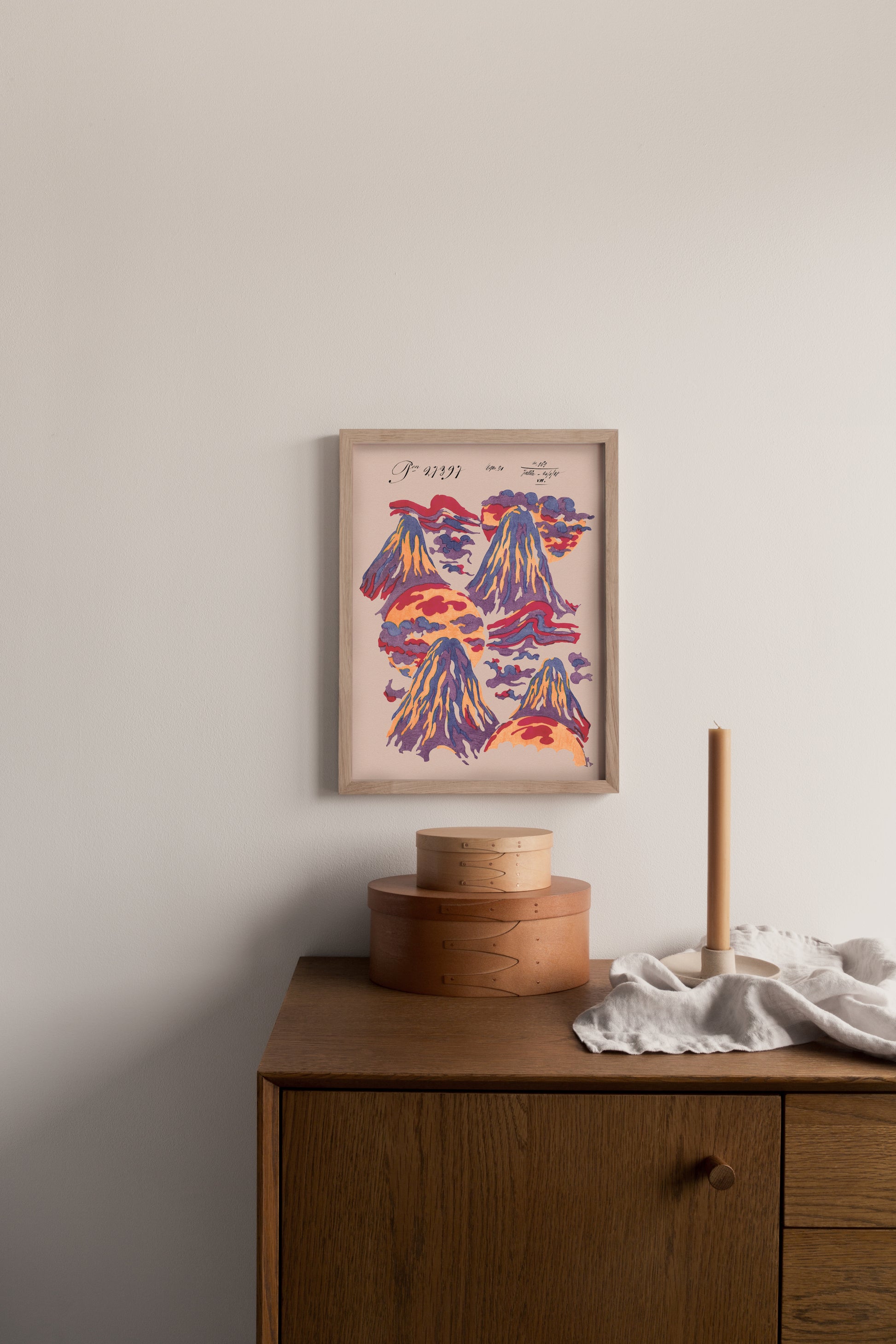 Mount Lucho - Vintage Archive Poster Prints