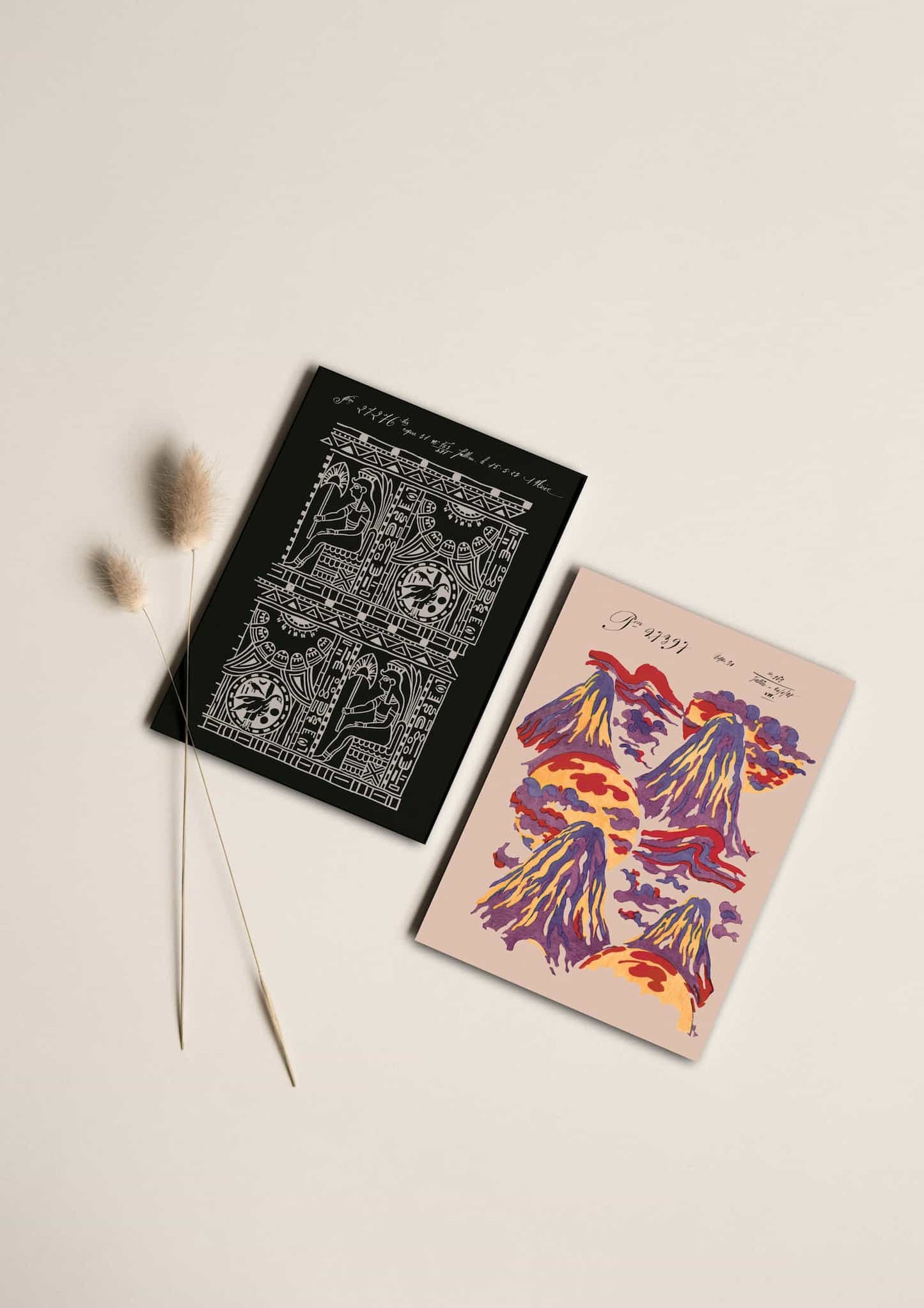 2 x P~S Notebooks - Vintage Archive Poster Prints