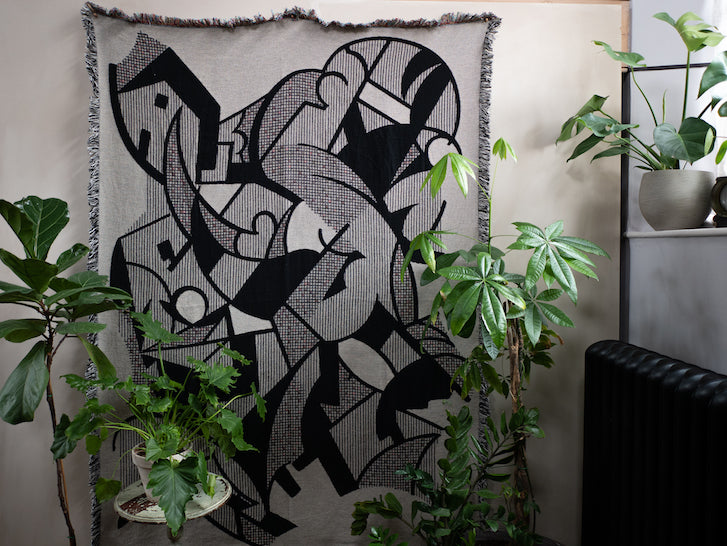 The modernist Woven Blanket