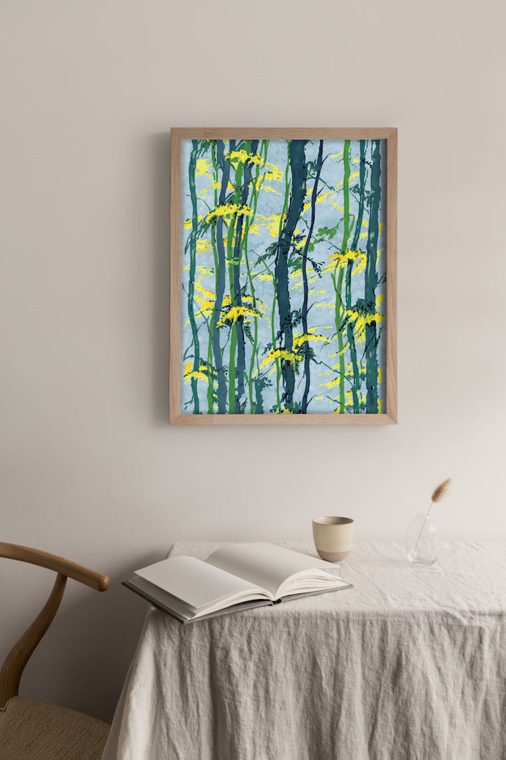 No.040 - Acacia Woodlands - Vintage Archive Poster Prints
