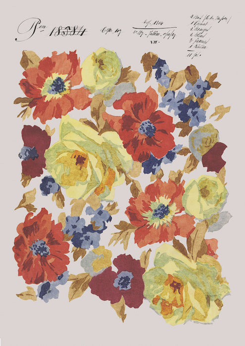 Autumnal Blooms - Vintage Archive Poster Prints