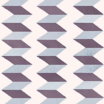 Escher Stripe - Ombre De Lune - Fabric