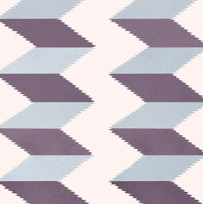 Escher Stripe - Ombre De Lune - Wallpaper