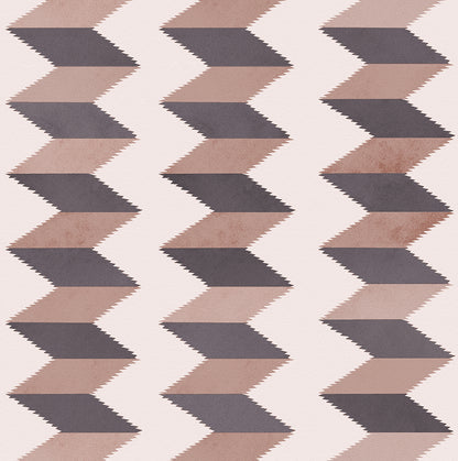 Escher Stripe - Rosewood - Fabric