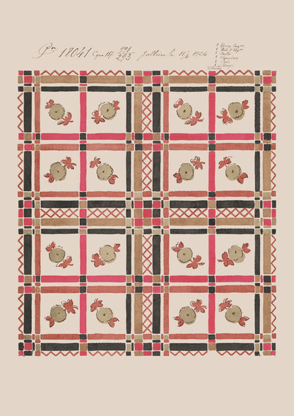 No.110 - Evie Treillis - Vintage Archive Poster Prints
