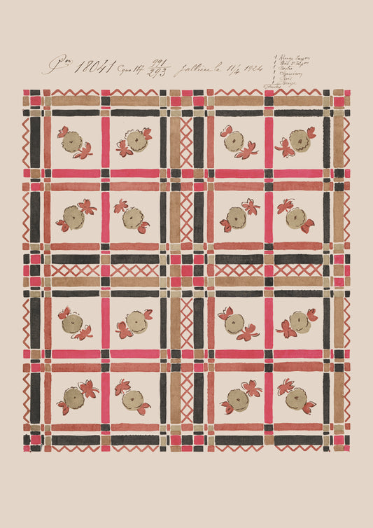 No.110 - Evie Treillis - Vintage Archive Poster Prints