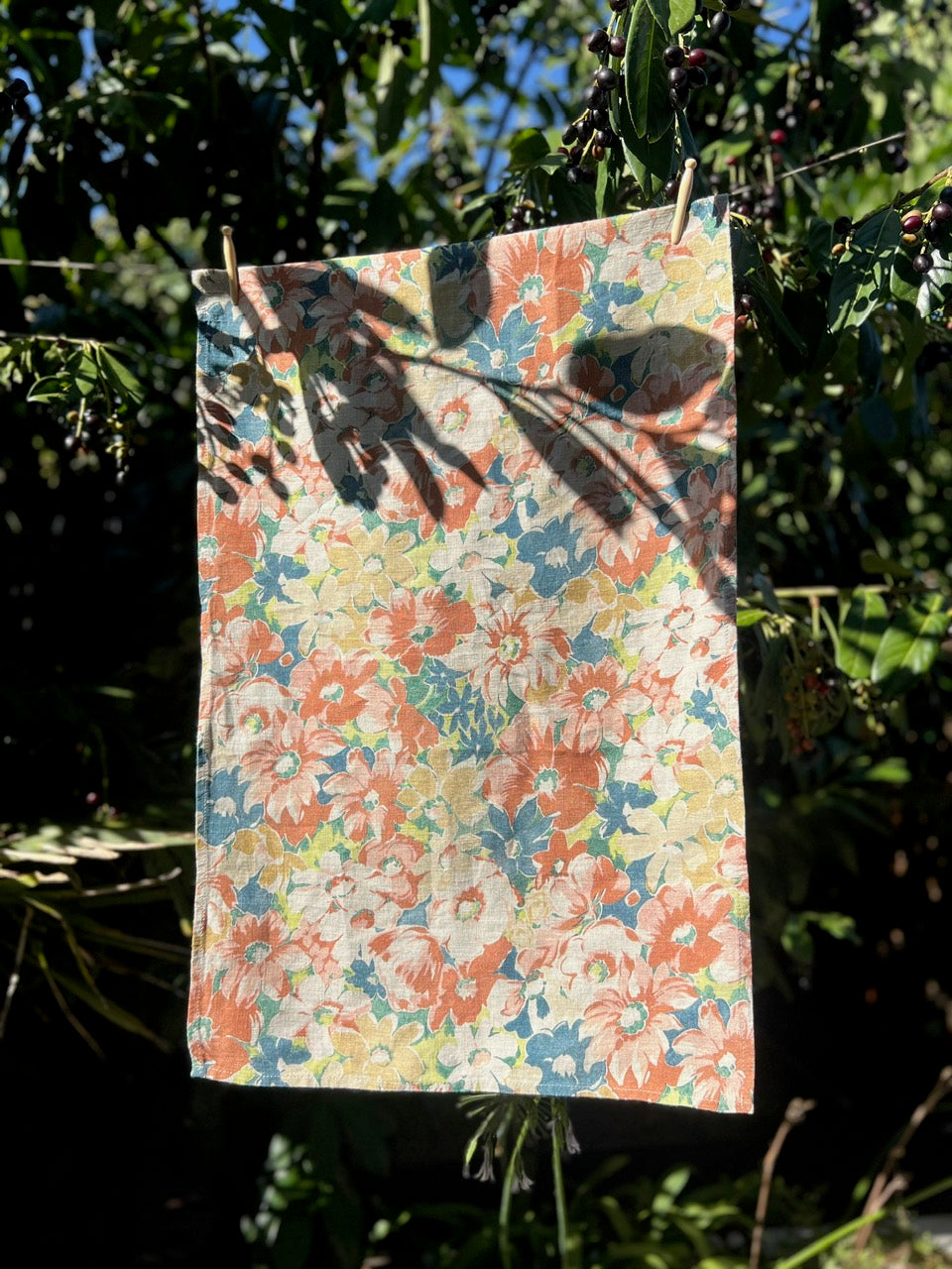 Jupiter Blooms  - Tea Towel