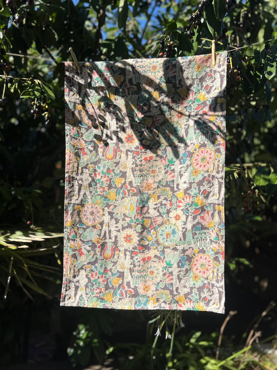 Lotus Of Life - Tea Towel
