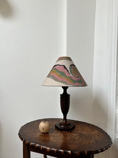 Swirls Tapered Cone Lampshade (medium)
