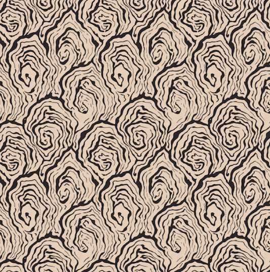 Oysters Monochrome - Fabric