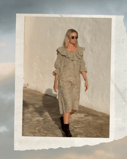 Kumo Clouds Dress - Print Sisters Loungewear
