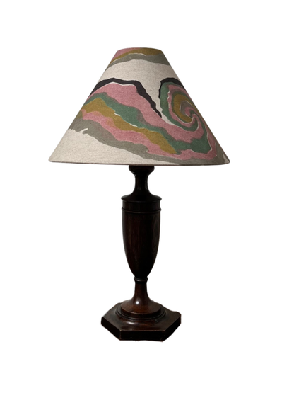 Swirls Tapered Cone Lampshade (medium)