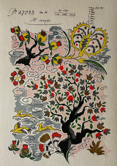 Studio Sale  No.002 - Tree of Life - Vintage Archive Poster Prints