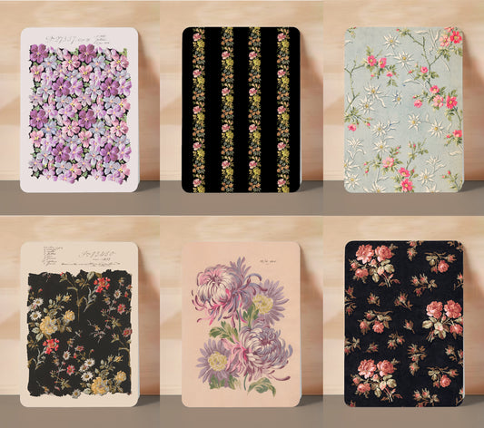 Pack of 6 Art Cards - Set A Blooms