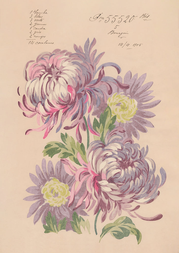 No.107 - Connie Blumes 1905 - Vintage Archive Poster Prints