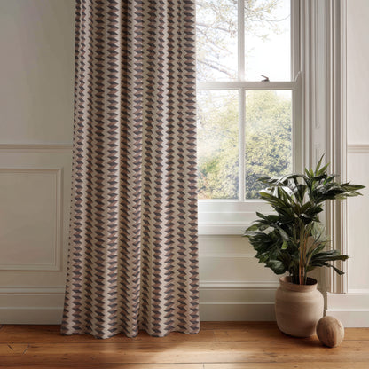 Escher Stripe - Rosewood - Fabric