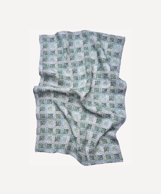 Evergreen Check  - Tea Towel