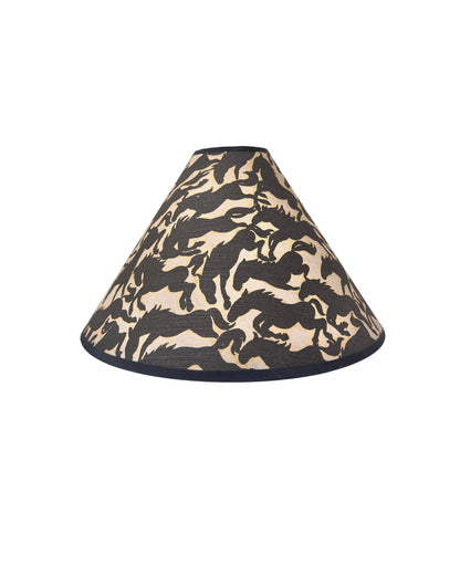 Goodbye Horses - Tapered Cone Lampshade (medium)