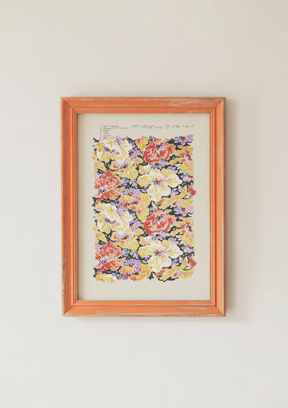 No.113 - Juno Blooms - Vintage Archive Poster Prints